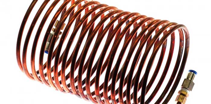 Straightening Copper Tubes