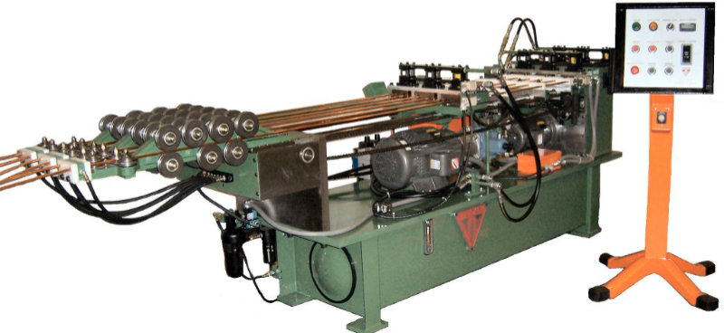 Copper Tubing Straightener And End Forming Machines