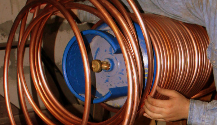 Copper Pipe Straightener